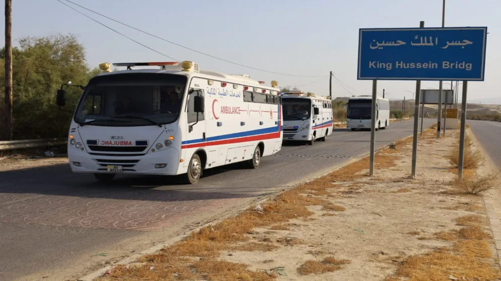 استقبال الدفعة الثامنة من أطفال غزة للعلاج في الأردن