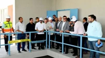وزير الإسكان ومحافظ بني سويف يزوران مشروع تطوير محطة مياه الشرب في أشمنت