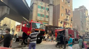 حريق طفيف في النفايات بجوار سور مترو رمسيس دون تسجيل إصابات