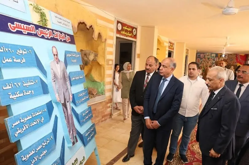 محافظ المنيا: استراتيجية شاملة لتحسين التعليم تشمل إنشاء 54 مدرسة جديدة بتكلفة تزيد عن مليار جنيه