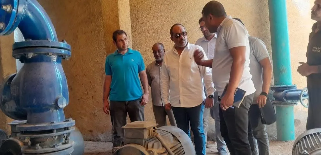 أسوان: حلاوة يراقب تقدم أعمال تحسين إمدادات مياه الشرب في إدفو وتنفيذ مشروعات حياة كريمة أسوان: حلاوة يراقب تقدم أعمال تحسين إمدادات مياه الشرب في إدفو وتنفيذ مشروعات حياة كريمة