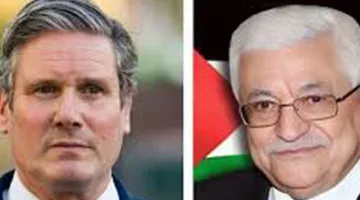 الرئيس الفلسطيني يشيد بتصريحات ستارمر التي أكدت على أن حق الدولة الفلسطينية غير قابل للتصرف.