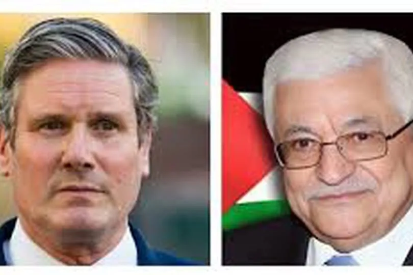 الرئيس الفلسطيني يشيد بتصريحات ستارمر التي أكدت على أن حق الدولة الفلسطينية غير قابل للتصرف. الرئيس الفلسطيني يشيد بتصريحات ستارمر التي أكدت على أن حق الدولة الفلسطينية غير قابل للتصرف.