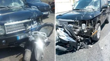 جنوب البلاد: تصادم مروع يؤدي لوفاة سائق دراجة نارية! (صور)