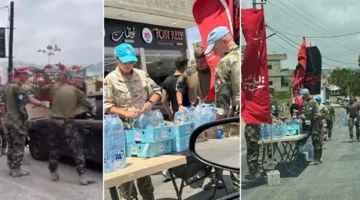 بالصور: جنود “اليونيفيل” يحتفلون بعاشوراء في ضيافة على طرقات الجنوب!