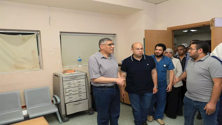 60 سريرًا و10 للطوارئ: تحديث مستشفى حميات الصف في الجيزة (صور) 60 سريرًا و10 للطوارئ: تحديث مستشفى حميات الصف في الجيزة (صور)