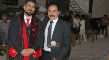 خالد الزواهرة يحتفل بتخرجه من مرحلة البكالوريوس (صور)