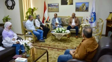 رئيسا جهاز السويس الجديدة والمناطق الحرة يتباحثان حول تطوير المنطقة الحرة للاستثمار في عتاقه