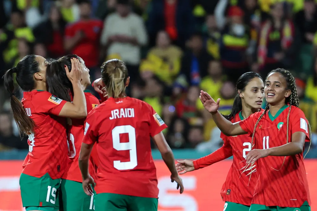 لبؤات الأطلس يحققن التأهل لنصف نهائي كأس إفريقيا لبؤات الأطلس يحققن التأهل لنصف نهائي كأس إفريقيا
