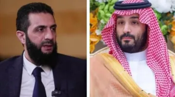 ولي العهد السعودي يثني على جهود الحكومة في معالجة الأوضاع الأخيرة في سوريا