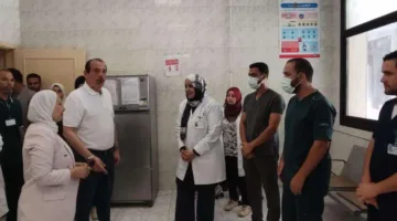 نائب وزير الصحة يطالب بزيادة عدد الاختصاصيين المتعاقدين في مستشفى حميات التل الكبير بالإسماعيلية