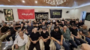 إحياء مناسبات عاشوراء في منزل المرحوم الحاج محمود قعفراني (أبو علي المختار)