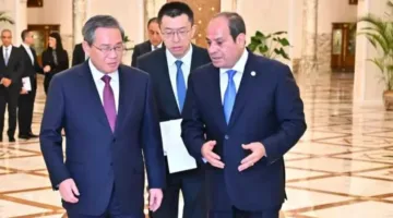 تفاصيل اجتماع الرئيس السيسي مع رئيس مجلس الدولة الصيني يوم الخميس 10 يوليو 2025