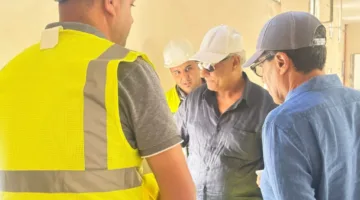التامك يزور مواقع إنشاء سجنين في منطقة مراكش