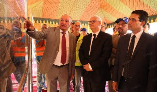 بركة يفتتح الجزء الثالث من الطريق السريع فاس تاونات