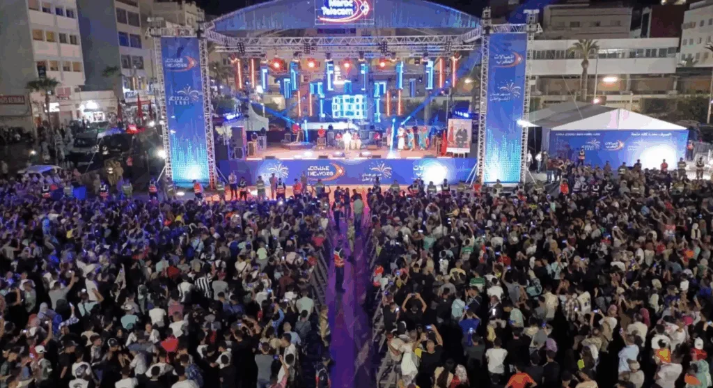 اتصالات المغرب تتعامل مع شكاوى الفنانين وتعيد النظر في اتفاقيات “مهرجان الشواطئ” اتصالات المغرب تتعامل مع شكاوى الفنانين وتعيد النظر في اتفاقيات “مهرجان الشواطئ”
