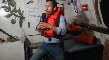 تضامن كبير مع الصحفي محمد البقالي عقب احتجاز إسرائيل لركاب سفينة “حنظلة”