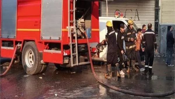 إخماد حريق قرب مزلقان قطار الرحمانية في قنا بدون إصابات