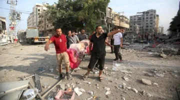 87 شهيدًا نتيجة نيران الاحتلال الإسرائيلي في قطاع غزة منذ صباح اليوم.