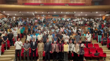الوعي كدرع للأمة: ندوة حوارية عن التحديات التي تواجه مصر في جامعة حلوان