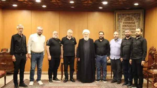 الشيخ علي الخطيب يستضيف رئيس بلدية الغبيري وبعض أعضاء المجلس البلدي في مقر المجلس. الشيخ علي الخطيب يستضيف رئيس بلدية الغبيري وبعض أعضاء المجلس البلدي في مقر المجلس.