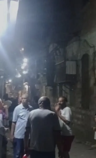 Evacuation of Residents from Property After Partial Collapse in Sayeda Zeinab.. Photos Evacuation of Residents from Property After Partial Collapse in Sayeda Zeinab.. Photos