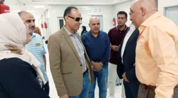 وكيل وزارة الصحة في الشرقية يراقب إجراءات الفحص الطبي لمرشحي مجلس الشيوخ في الزقازيق