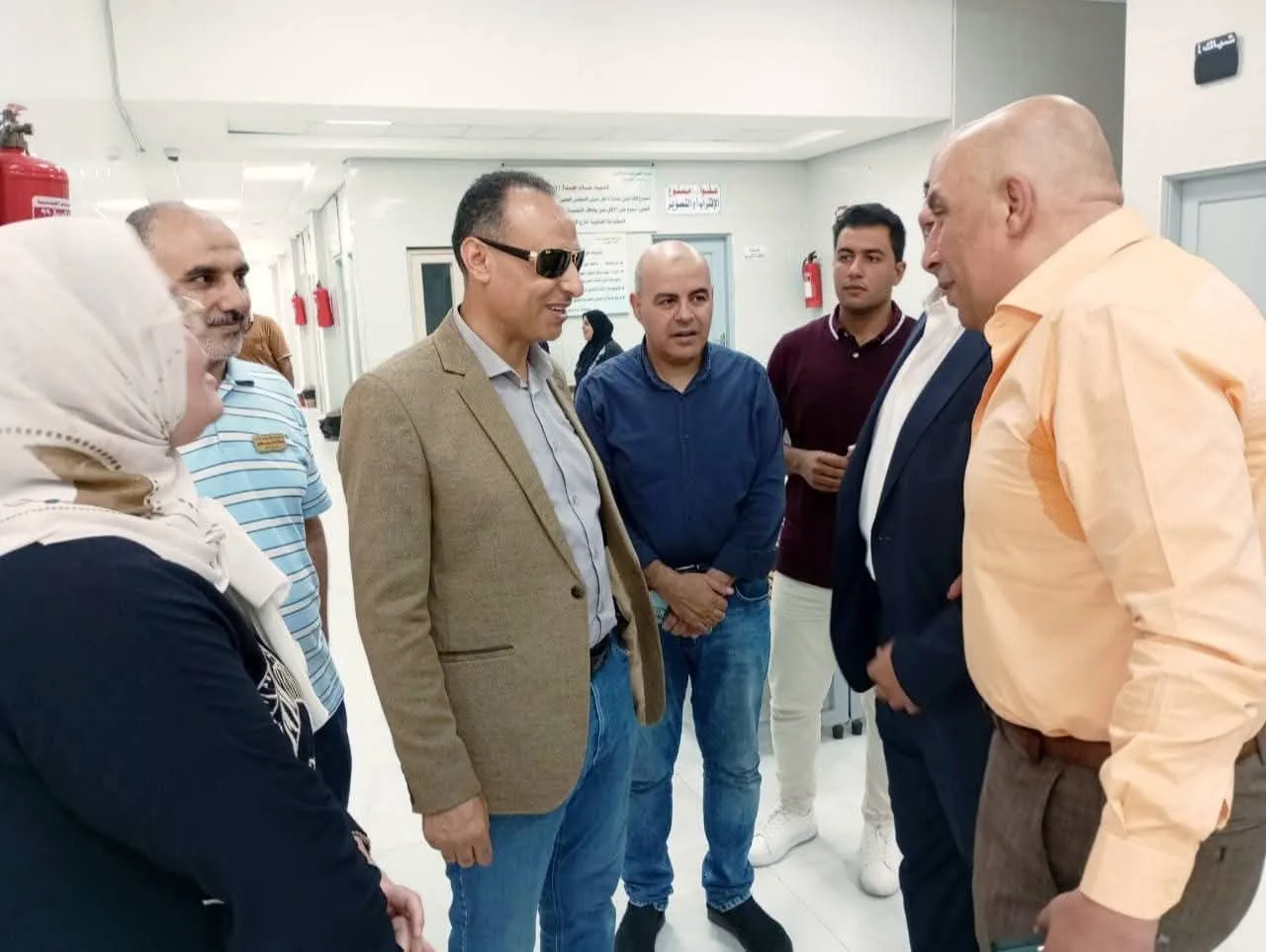 وكيل وزارة الصحة في الشرقية يراقب إجراءات الفحص الطبي لمرشحي مجلس الشيوخ في الزقازيق