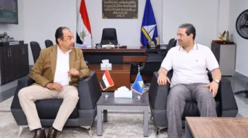 محافظ دمياط يلتقي محمد شيمي وزير قطاع الأعمال العام