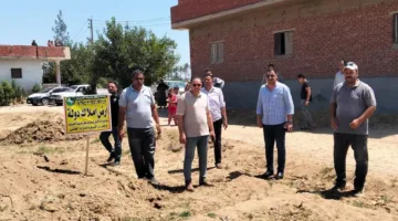 إزالة 6 تعديات على مساحة 11 فدان و7 قيراط و4 سهم في الحسينية بالشرقية