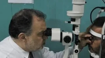 مستشفى رمد إمبابة تحقق نجاحًا في استعادة بصر أحد المرضى الفلسطينيين.