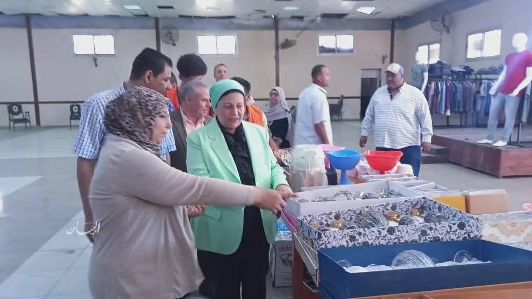 محافظ كفر الشيخ يفتتح معرض المنتجات الحرفية والغذائية في سيدي سالم محافظ كفر الشيخ يفتتح معرض المنتجات الحرفية والغذائية في سيدي سالم
