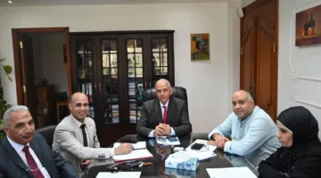 اجتماع مجلس إدارة المدن الجامعية في الفيوم