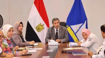 محافظ دمياط يشرف على مشروع توسيع وتحسين طريق خمسة بطول 18 كم
