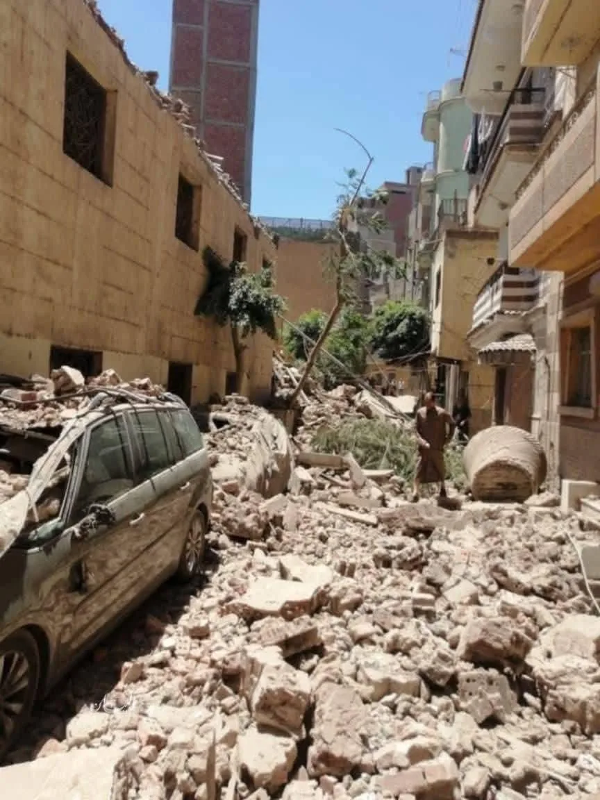سقوط مئذنة مسجد تاريخي في سمنود دون وقوع إصابات بشرية سقوط مئذنة مسجد تاريخي في سمنود دون وقوع إصابات بشرية