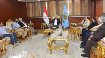 محافظ الغربية يرأس اجتماع انطلاق تنفيذ أكبر محطة لمعالجة مياه الصرف الصحي في الدلتا