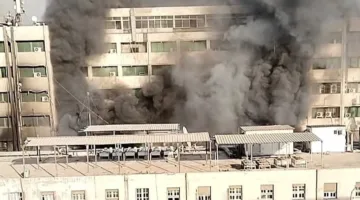 نشوب حريق كبير في سنترال رمسيس.. ودفع فرق الإطفاء من قبل الحماية المدنية