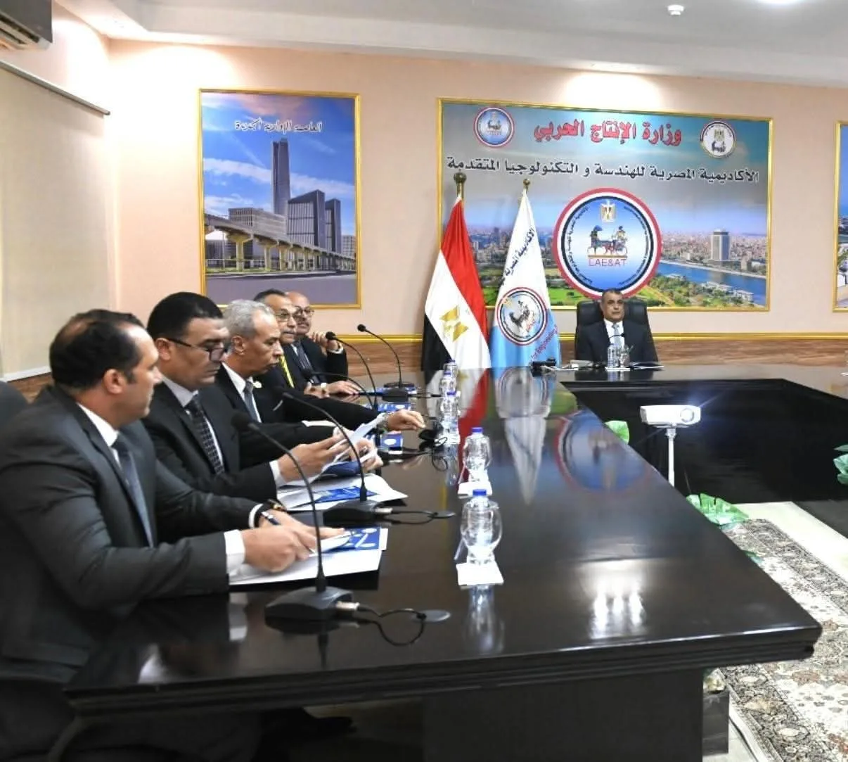 وزير الدولة للإنتاج الحربي يتولى رئاسة مجلس إدارة الأكاديمية المصرية للهندسة والتكنولوجيا المتطورة