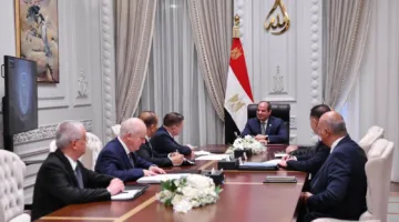 الرئيس السيسي يلتقي المدير العام للوكالة الروسية للطاقة النووية