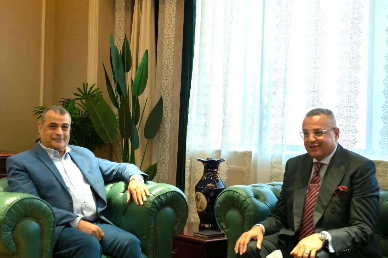 وزير الإنتاج الحربي يستقبل محافظ جنوب سيناء لبحث فرص تعزيز الشراكة المشتركة وزير الإنتاج الحربي يستقبل محافظ جنوب سيناء لبحث فرص تعزيز الشراكة المشتركة