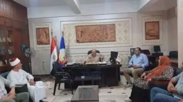 الدميني ينظم اجتماعاً موسعاً للتحضير لانتخابات مجلس الشيوخ في مركز رشيد
