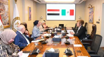 وزيرة البيئة تستقبل السفيرة المكسيكية في مصر