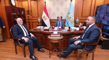 محافظ كفر الشيخ يناقش مع وفد التنمية المحلية طرق تحسين الحوكمة وجودة الخدمات للمواطنين