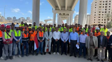 رئيس الوزراء يزور مشروع بناء محور السادات “كوبري 45” في الإسكندرية