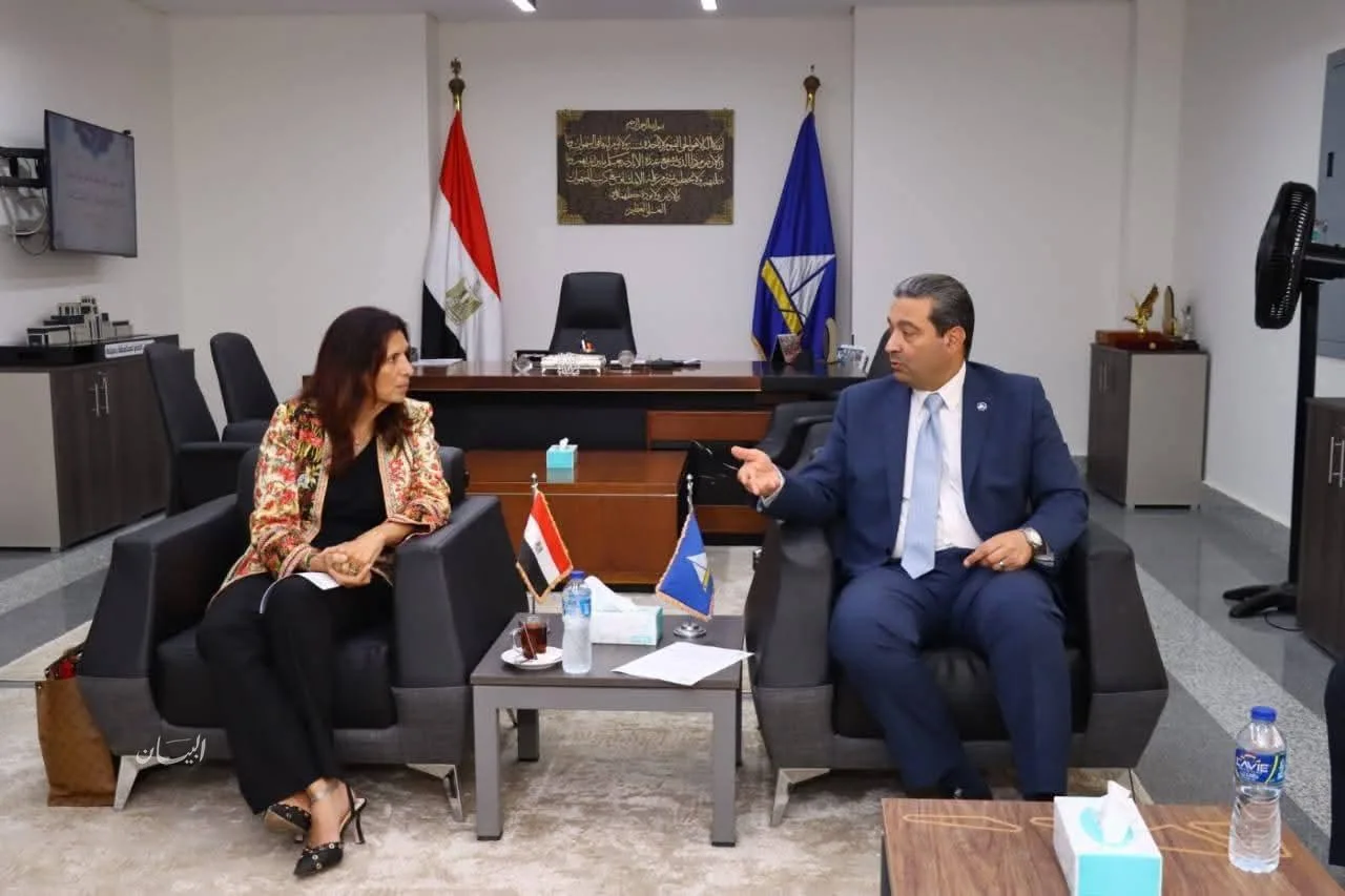 محافظ دمياط يلتقي ماجى نصيف، المديرة التنفيذية لهيئة فولبرايت في مصر محافظ دمياط يلتقي ماجى نصيف، المديرة التنفيذية لهيئة فولبرايت في مصر