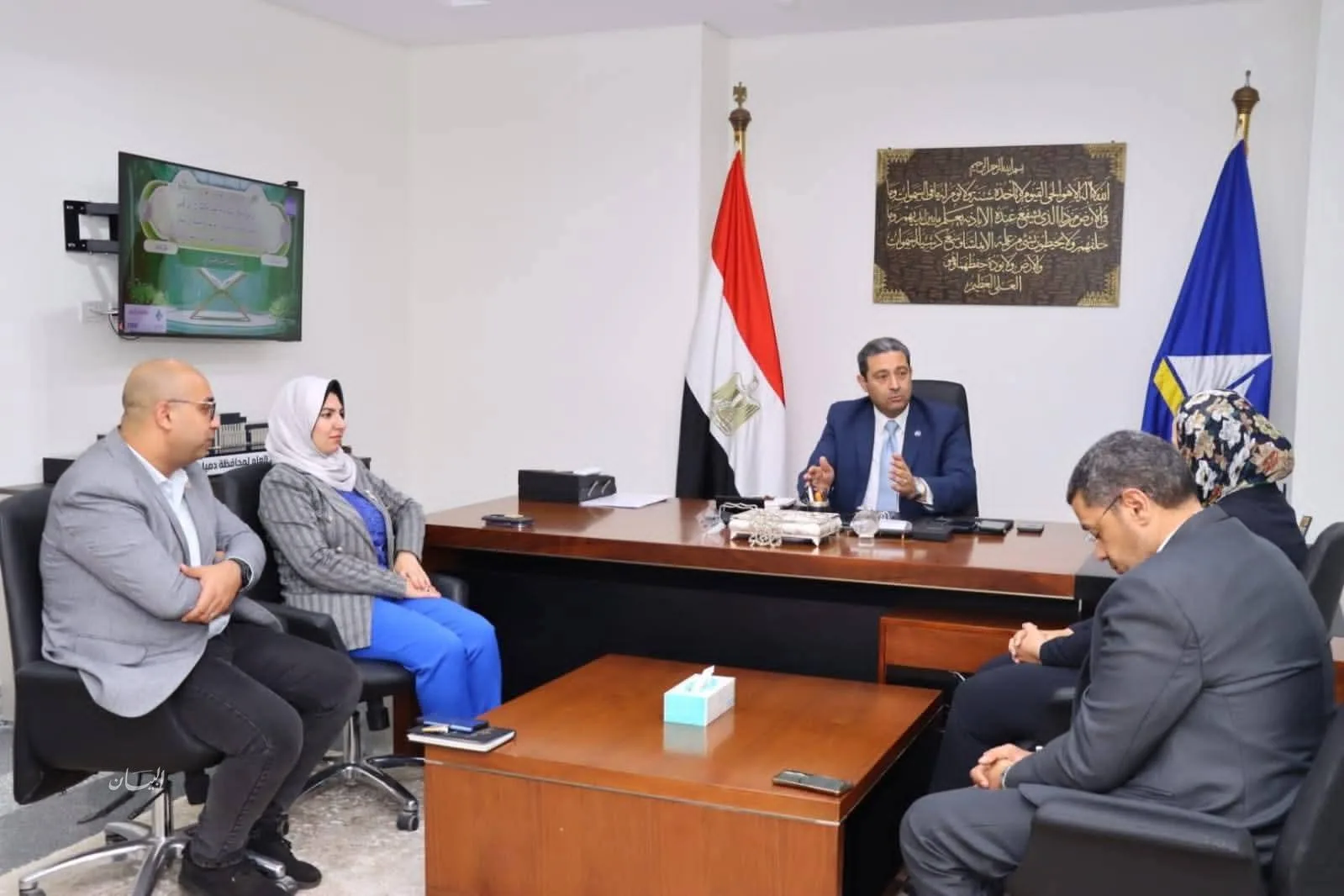 الشهابي يقدم رؤية حول خطط التنسيق بين مقدمي الخدمات الطبية في مستشفى دمياط التخصصي الشهابي يقدم رؤية حول خطط التنسيق بين مقدمي الخدمات الطبية في مستشفى دمياط التخصصي