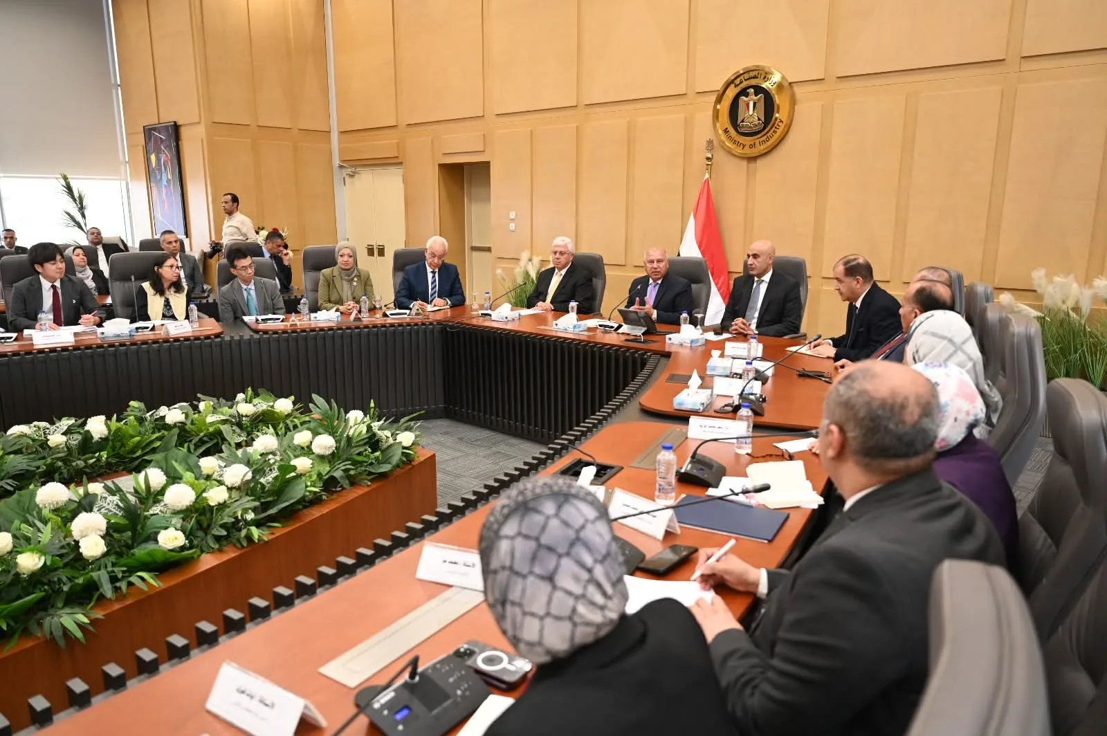 3 وزراء يحضرون توقيع اتفاقية تعاون بين مصلحة الكفاية الإنتاجية وصندوق تطوير التعليم