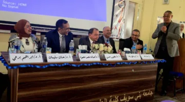 جامعة بني سويف تعبر عن شكرها لرئيس الجامعة والشركاء في النجاح
