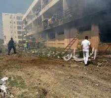 شجاعة أنقذت الأرواح: الملازم أول كريم وليد ينقذ ثلاثة أطفال من حريق ضخم في جمصه
