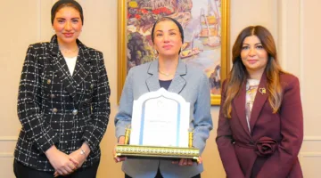 تقدير وزيرة البيئة من قبل مبادرة “أنتِ الأهم” لتعيينها أمينًا تنفيذيًا لاتفاقية الأمم المتحدة لمكافحة التصحر.
